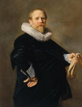 Portrait Of A Man By Frans Hals I Artwork by Frans Hals
