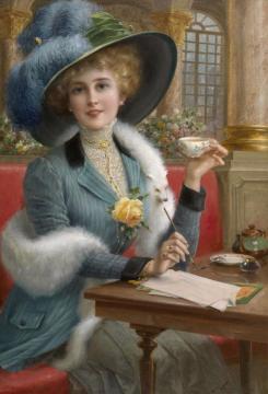 La Lettre Artwork by Emile Vernon