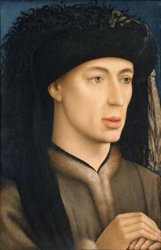 Portrait Of A Man Artwork by Rogier van der Weyden