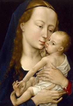 Virgin And Child Artwork by Rogier van der Weyden