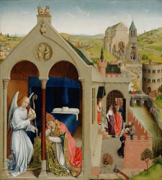 The Dream Of Pope Sergius Artwork by Rogier van der Weyden