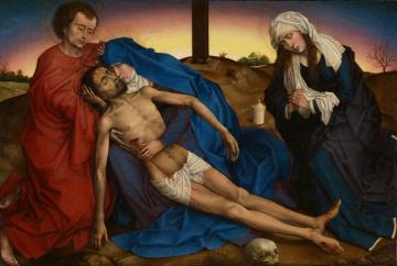 Pieta Artwork by Rogier van der Weyden