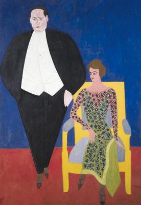 Van Hecke Et Norine Artwork by Leon Spilliaert