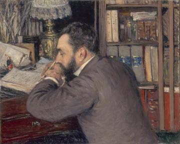 Henri Cordier Artwork by Gustave Caillebotte