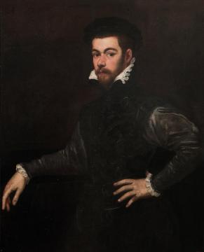 Portrait Of A Gentleman Ii Artwork by Tintoretto Jacopo