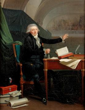 Portrait Of Jan Anthony D'averhoult(1756-1792) Artwork by Louis Leopold Boilly