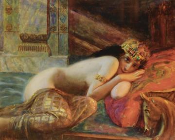 Beauté Orientale Artwork by Gaston Bussiere