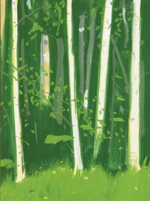 Poplars #1 Artwork by Alex Katz