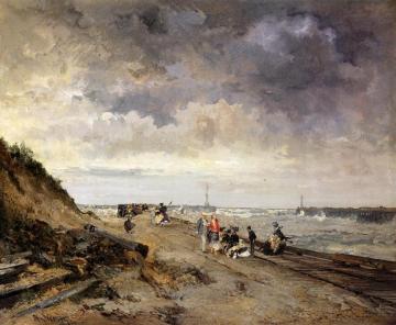Boulogne Sur Mar Artwork by Alexandre-Rene Vernon