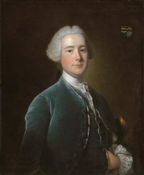 Portrait Of William Fytche Of Bengal Artwork by Thomas Hudson