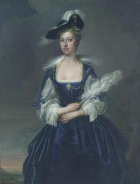 Elizabeth Dunch,later Lady Oxenden Artwork by Thomas Hudson