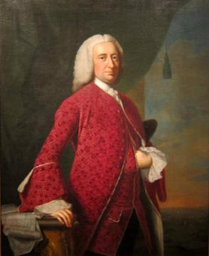 Portrait Of William Shirley(1694-1771) Artwork by Thomas Hudson