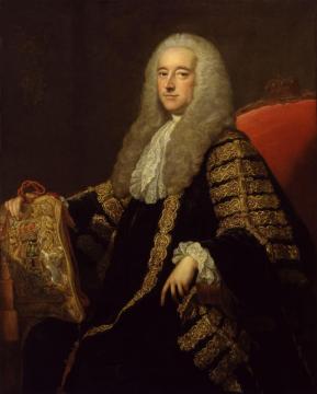 Portrait Of Robert Henley,1st Earl Of Northington(c.1708-1772) Artwork by Thomas Hudson