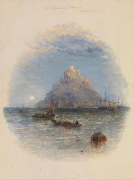 St.michael's Mount,cornwall Artwork by Thomas Creswick