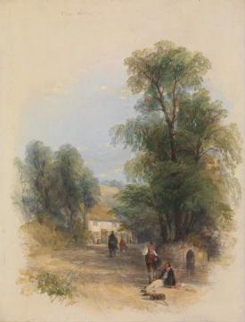 The Well Of St. Keyne Artwork by Thomas Creswick