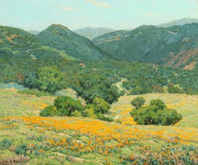 Southern California Hills Artwork by Granville Redmond