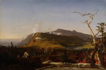Catskill Mountain House Artwork by Jasper Francis Cropsey