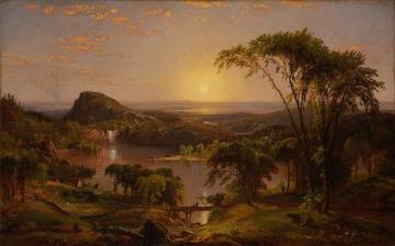 Summer,lake Ontario Artwork by Jasper Francis Cropsey