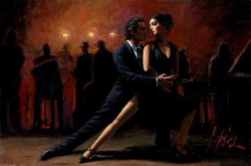 Tango In Buenos Aires Artwork by Fabian Perez