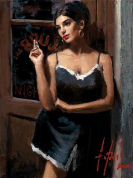 At The Door Vi Artwork by Fabian Perez