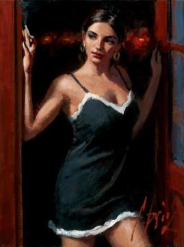 At The Door X Artwork by Fabian Perez