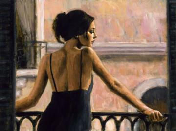 Balcony At Buenos Aires Vi Artwork by Fabian Perez