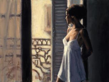 Balcony At Buenos Aires X Artwork by Fabian Perez