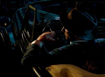 Black And Classic Artwork by Fabian Perez
