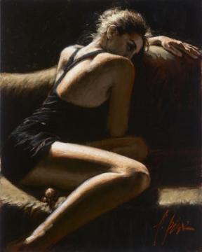 Brocata Ochre Artwork by Fabian Perez