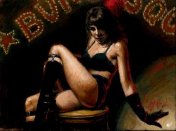 Burlesque Artwork by Fabian Perez