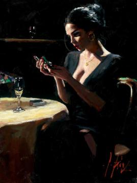 Eugenia X Artwork by Fabian Perez