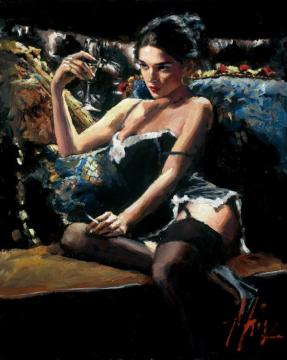 Eugenia Artwork by Fabian Perez