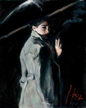 Fall Night Artwork by Fabian Perez