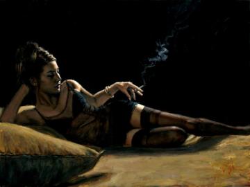 Gorgina Ii Artwork by Fabian Perez