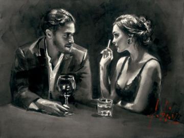 Intimate Moments Iv Artwork by Fabian Perez