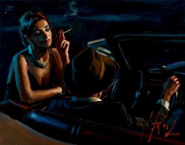 Late Night Artwork by Fabian Perez