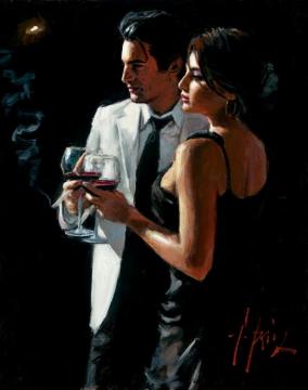 Night Highlights Artwork by Fabian Perez