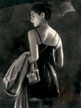 Night Walk I Artwork by Fabian Perez