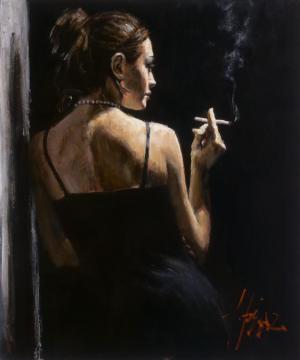 Sensual Touch Artwork by Fabian Perez