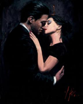The Embrace Vii Artwork by Fabian Perez
