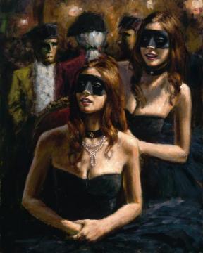 Venetian Cortasana Artwork by Fabian Perez