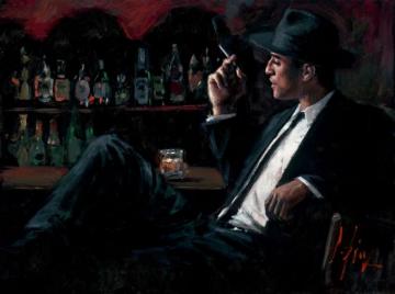 Whiskey At Las Brujas Iii Artwork by Fabian Perez