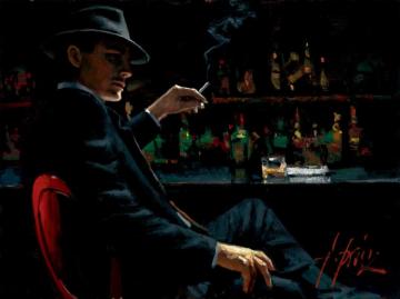 Whiskey At Las Brujas V Artwork by Fabian Perez