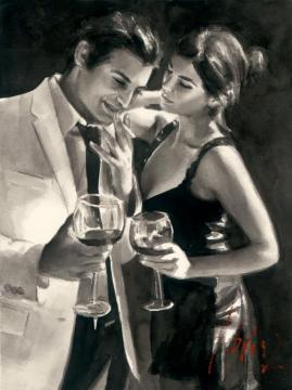 Whispers Ii Artwork by Fabian Perez