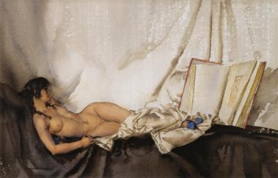 Maggie Artwork by Sir William Russell Flint