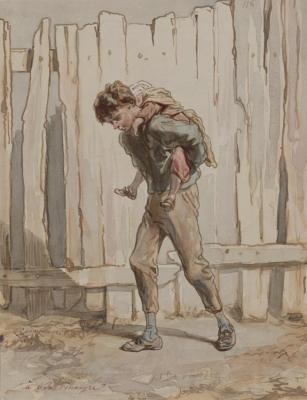 A Bon Vinaigre,1859 Artwork by Paul Gavarni