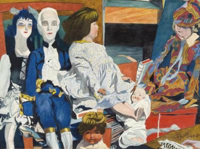 De Poppen Artwork by Leon Spilliaert