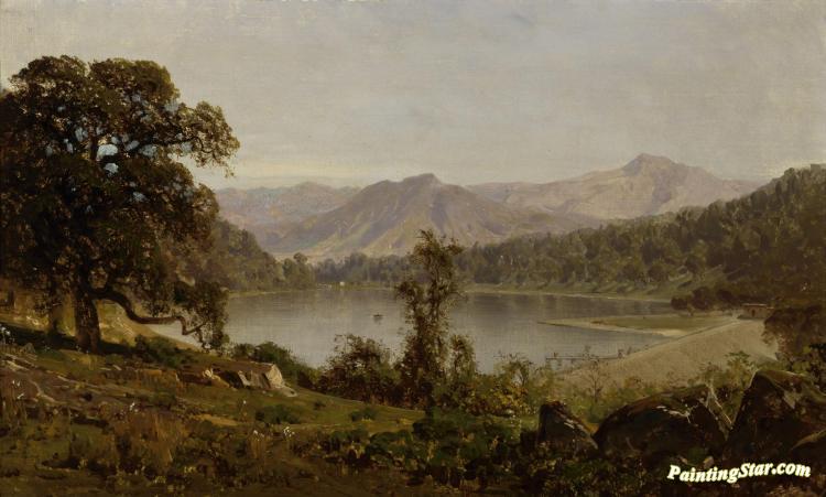 Lake Ralphine Artwork by Thomas Hill