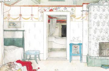 Brita Tupplur(1899) Artwork by Carl Larsson
