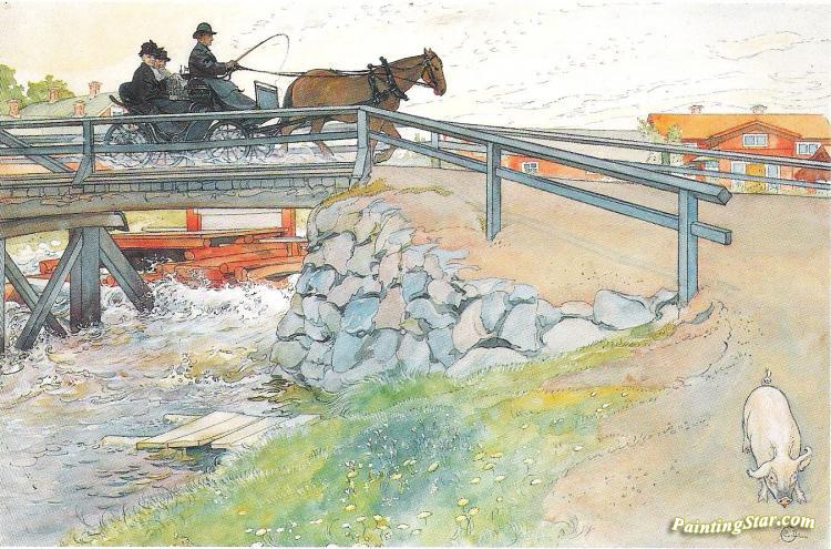 Bron(1899) Artwork by Carl Larsson